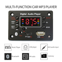 G016 12V pour Bluetooth Radio Module Kit USB TF FM MP3 Plastique 32GB Mémoire Enregistreur Vocal de Voiture Lecteur Haut-Parleur Accessoires Aux Ape