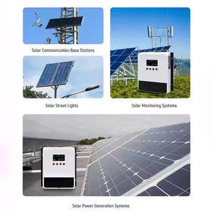 Controlador de carga <span class=keywords><strong>solar</strong></span> MPPT 150V para sistema de caravana fuera de la red 40A 60A 800W 3200W 1400W 12V 24V 48V Pantalla LED - Product Image 5