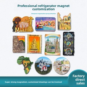 Aimants <span class=keywords><strong>de</strong></span> réfrigérateur créatifs en résine sur le thème des attractions touristiques <span class=keywords><strong>de</strong></span> divers pays, souvenirs <span class=keywords><strong>de</strong></span> voyage mondiaux, vente directe transfrontalière - Product Image 4