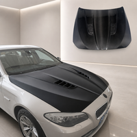 Capot en fibre de carbone de haute qualité pour BMW Série 5 F10 F18 2011-2017, style MBJ, capot modifié avec boulons, état neuf, pièces automobiles