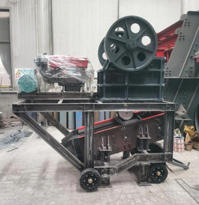 Mini <b>Portable</b> PE 250*400 Mobile Small Jaw Crusher Machine with Screen - Product Image 5