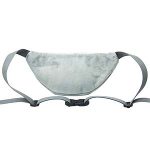 Riñonera de Franela y Terciopelo, Pequeña, Suave y Afelpada, Estilo Casual, Bandolera de Pecho, Estampada, Unisex - Product Image 3