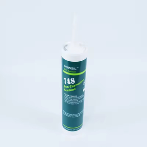 Scellant non corrosif DOWSIL 748 RTV d'origine Blanc 300 ml Scellant en silicone neutre pour usage électrique - Product Image 2