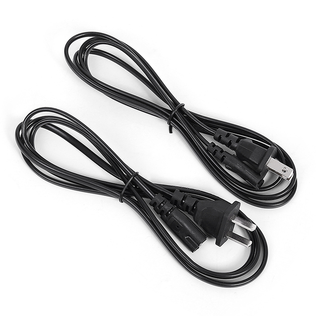 Custom US Plug to C7 Figure 8 Power Cable NEMA 1-15P 2 Prong Power Cord Manufacturer