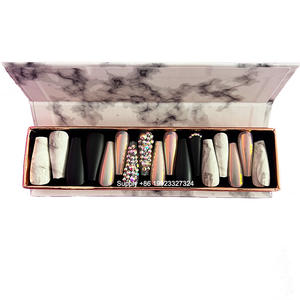 Kit <span class=keywords><strong>de</strong></span> <span class=keywords><strong>Uñas</strong></span> Acrílicas <span class=keywords><strong>de</strong></span> Lujo con Diseño Creativo Profesional, Caja <span class=keywords><strong>de</strong></span> Marca Privada con Logotipo Personalizado - Product Image 2