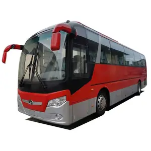 High Efficiency Second Hand 49 Seats New DAEWOO Bus GDW6117HKD Coach Bus In Stock LHD In Good Condition