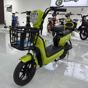 Vélo électrique à cadre en acier, 3 vitesses, <span class=keywords><strong>moteur</strong></span> de moyeu arrière 350W 48V, roues de 14 pouces, batterie au plomb-acide, autonomie de 60 km, charge rapide, vente en gros - Product Image 1