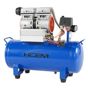 高品質スリランカ製12V DC 550W 24Lオイルフリーエアコンプレッサー価格 - Product Image 2