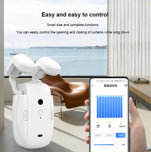 Ouvre-rideau électrique motorisé Tuya <span class=keywords><strong>BLE</strong></span> WiFi Bluetooth avec télécommande, contrôle par application mobile, ouvre-rideau intelligent - Product Image 3
