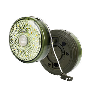 Lampes de tente portables et pliables pour le camping, la randonnée et le jardin, étanches, 6 modes d'éclairage, rechargeables par USB, guirlandes lumineuses de camping - Product Image 3