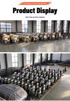 Machine de poinçonnage et de cisaillement multifonctionnelle pour trous ronds, découpe d'angles et de profilés en acier, pour la transformation du fer