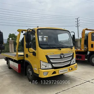 Foton cheap price rollback 4 ton 5 ton wrecker tow truck for sale in dubai