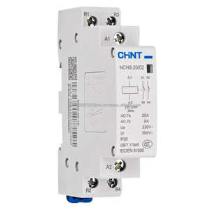 CHINT NCH8 20A 25A 40A 63A DIN Rail hogar MIni AC Contactor 220V 230V 400V 63 22 63 40 40 40 22 1NO 1NC 2NO 2NC 4NO 2P 4P - Product Image 3