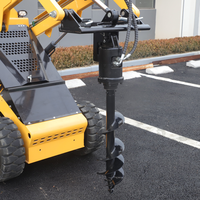 Tarière spirale résistante à l'usure de différentes tailles pour excavatrice, chargeuse compacte, plantation d'arbres, construction routière