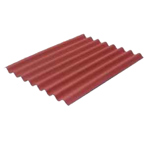 Feuille de bitume ondulée monocouche 'Base' de couleur verte 85.5x200 cm-pour l'agriculture - Product Image 1