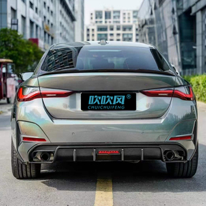 Difusor de Parachoques Trasero de Carbono con Luces de Freno LED para <span class=keywords><strong>BMW</strong></span> G26 M <span class=keywords><strong>Sport</strong></span> 420i <span class=keywords><strong>430i</strong></span> 440i 2020-2026, 51128079598 - Product Image 5