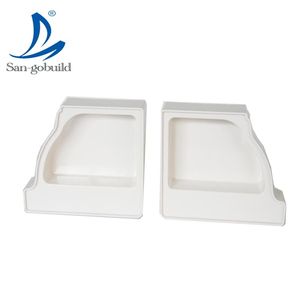 Trắng PVC ống và phụ kiện cho mái thoát nước mẫu miễn phí 20 năm nhựa PVC đôi lỗ khung cho mưa máng xối - Product Image 6