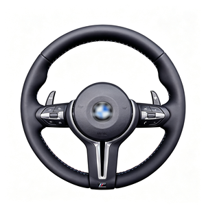 พวงมาลัยหนังแท้สำหรับ <span class=keywords><strong>BMW</strong></span> M Sport ส่งตรงได้สำหรับ <span class=keywords><strong>F30</strong></span> F80 G20 M3 M4คาร์บอนไฟเบอร์ผลิตตามสั่ง - Product Image 1