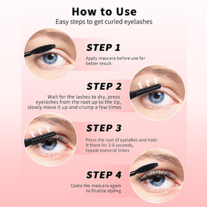 Nouveau 2 en 1 Portable USB Rechargeable Chauffant Recourbe-<span class=keywords><strong>Cils</strong></span> Beauté Maquillage Des Yeux Longue Durée Électrique Mini Curling Lash Clip - Product Image 4