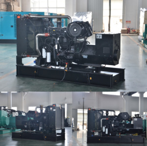 Perkinss 200kw 250kva Heavy Duty Open Frame <b>Generator</b> Factory Direct Wholesale Price With Option for Industrial JHP-200GF Perkin - Product Image 2