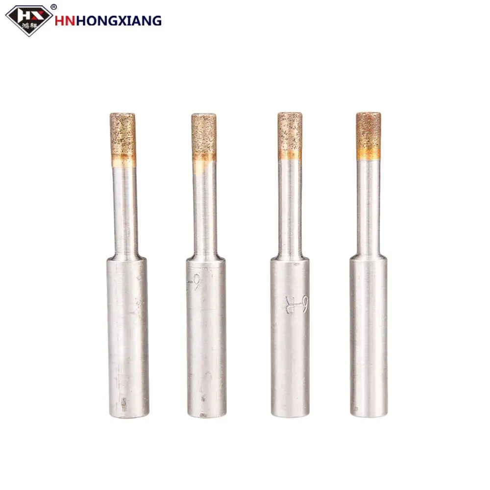 High Quality Glass Cutting Tool Straight Shank Sintered Glass Diamond Drill Bit Taper Shank Diamond Drill Bits for Glass tile