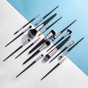 Giá Rẻ Phổ Biến Chuyên Nghiệp Biểu Tượng Tùy Chỉnh Thấp Moq Make Up Brushes Mỹ Phẩm Bộ Đầy Đủ Makeup Brush Set Cho 16 Cái Kit Nhãn Hiệu Riêng