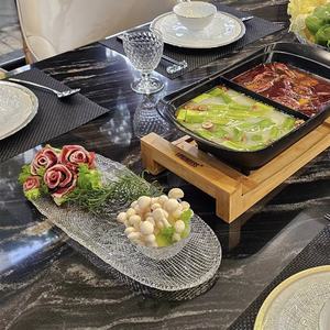 43 ، زجاج كريستال بيضاوي خالٍ من الرصاص ، تصميم كلاسيكي عالي الجودة للتخزين وتزيين الحفلات - Product Image 4