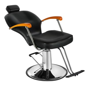 Fauteuil de beauté inclinable en cuir pour salon de coiffure, pour les sourcils, les ongles et les cils - Product Image 3