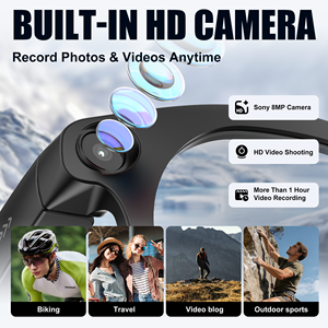 Occhiali intelligenti con fotocamera invisibile 1080P Video WiFi Streaming Bluetooth musica Smart occhiali Lunettes Intelligentes - Product Image 5