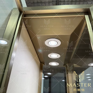 Espositore da Parete MASTER per Collane e Gioielli con Finitura in Ottone Dorato, Vetrine per Gioielli da Parete - Product Image 4