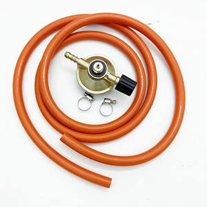 Regolatore di <span class=keywords><strong>Gas</strong></span> Regolabile per Cucina Domestica con Tubo da 2M e Fascette, Alta Temperatura, Personalizzabile OEM per il Mercato <span class=keywords><strong>UK</strong></span> - Product Image 4