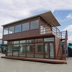 Contenedor Marítimo Modificado para Vivienda, Diseño Rectangular Moderno, Tienda Personalizable, Solución de Ensamblaje - Product Image 1