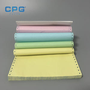 Bulk OEM Custom High Whiteness Carbonless <b>Paper</b> <b>Roll</b> 50gsm 55gsm NCR <b>Paper</b> Computer Form Printing <b>Roll</b> Stock - Product Image 1
