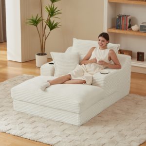 Factory Direct: <strong>Single</strong> Compact <strong>Sofa</strong> (Cup Holders &amp; Storage) &amp; <strong>Single</strong> <strong>Sofa</strong> <strong>Bed</strong> (Sleep) - Living Room &amp; Bedroom - Product Image 1