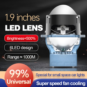 Xenplus E19 Mini 1,9 pulgadas Bi Led Proyector láser lente faro actualización 60W 6000K 15000LM módulos de matriz de luz de haz Alto y Bajo nuevo - Product Image 2
