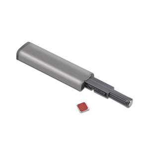 Stainless Steel Rebounder Model 1 Single Damper Track <b>Door</b> Mount Drawer Hardware <b>Spring</b> Loaded Automatic - Product Image 1