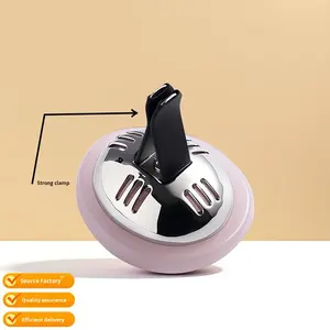 Deodorante per Auto in Cristallo Naturale e Metallo con Diffusore di Oli Essenziali e Supporto per Bocchetta di Ventilazione, Rimozione di Odori e Formaldeide - Product Image 4