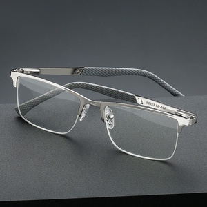Gafas de lectura de Metal ligeras para hombres y mujeres, bloqueo de luz azul, gafas graduadas antideslumbrantes, lectores mayores, venta al por mayor - Product Image 1