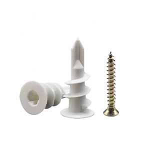 Anclaje de Nailon Autoperforante Elehk de 15*33 mm para Paneles de Yeso con Tornillos Autorroscantes, Tapón de Nailon Plástico, 100 Anclajes + 100 Tornillos - Product Image 3