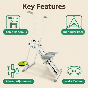 Máquina de Escalada para Gimnasio, Comercial, Altura Ajustable, para Ejercicios Cardiovasculares, en Oferta - Product Image 2