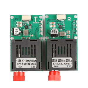 โมดูลตัวรับส่งสัญญาณแสง TTL 1310nm 155M 100km อินเตอร์เฟซ FC อากาศสู่พื้น UAV ใช้ DC 5.5-26V - Product Image 1