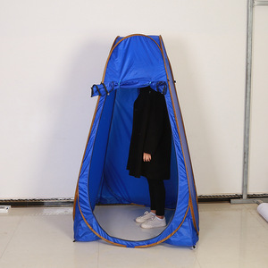 Tente de change multifonctionnelle d'extérieur 120x120x190 en forme de pyramide, imperméable, installation rapide, pour la pêche et la douche - Product Image 1