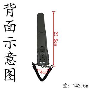 Pince à poisson en plastique Ztc581 noire, outil multifonctionnel pour enlever les leurres de pêche en eau douce - Product Image 4