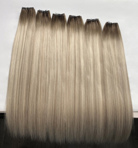 Estensioni per Capelli Haiyi di Qualità Professionale, Lisce e Morbide, Senza Prodotti Chimici, Micro-link, Nuovo Design, Remy con Cuticole Allineate, Stile Europeo da Sogno - Product Image 2