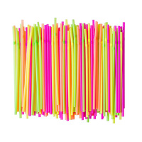 Pailles à boire jetables biodégradables écologiques en PLA, marque JIAYAN, modèle JY1541, longueur 210 mm, pour usage festif