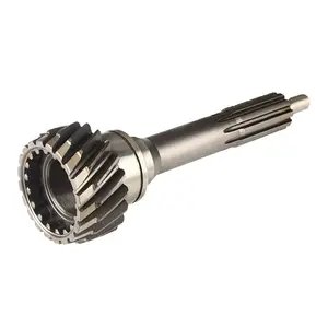 IATF 16949 metal fabrication Industrial Sewing Machine Spare Parts Gear And Shaft For Round Knife Cutting Machine