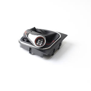 Poignée de levier de vitesse en cuir 5 6 vitesses ergonomique pour Volkswagen Golf 5 6 - Product Image 3