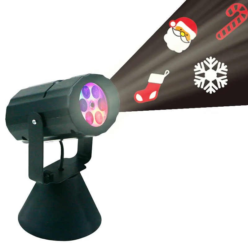 KSWING 12 слайдов праздничный подарок проектор рождественские украшения Проектор Лазерная лампа Светодиодная Снежинка проектор свет