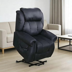 Sofá Individual Tapizado, Eléctrico e Inteligente, para Sala de Estar, con Función de Masaje, Relajante, con Estructura de Acero, Reclinable, Sillón para Dormitorio - Product Image 2