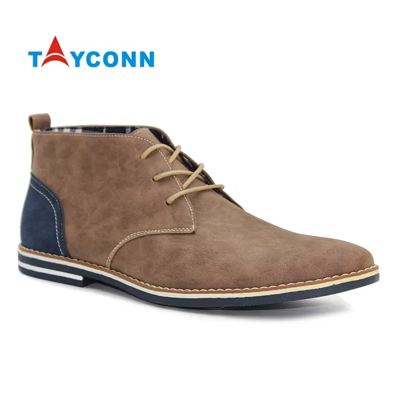 Wholesale Young Men Stylish Ankle Boots Fashion Winter Boots